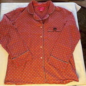 Victoria’ Secret Soft Flannel Button Front Night Shirt Sz S New without …